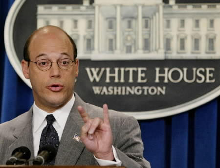 WHITE HOUSE PRESS SECRETARY ARI FLEISCHER BRIEFS PRESS