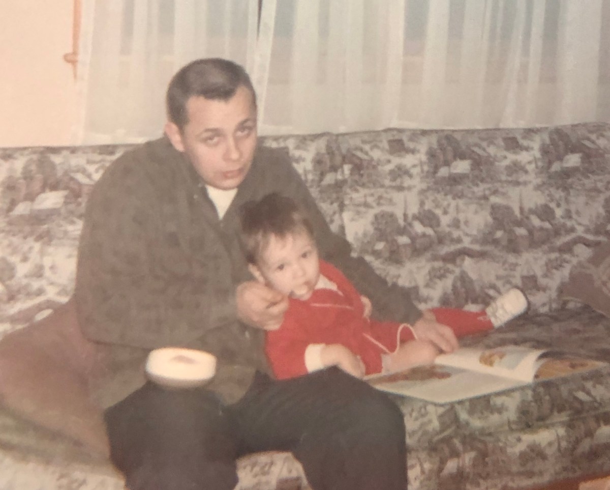 Dad and me, Norwood, MA