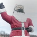 Santa in a mask