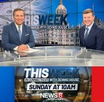 Comptroller Sean Scanlon with Dennis House WTNH This Week in Connecticut